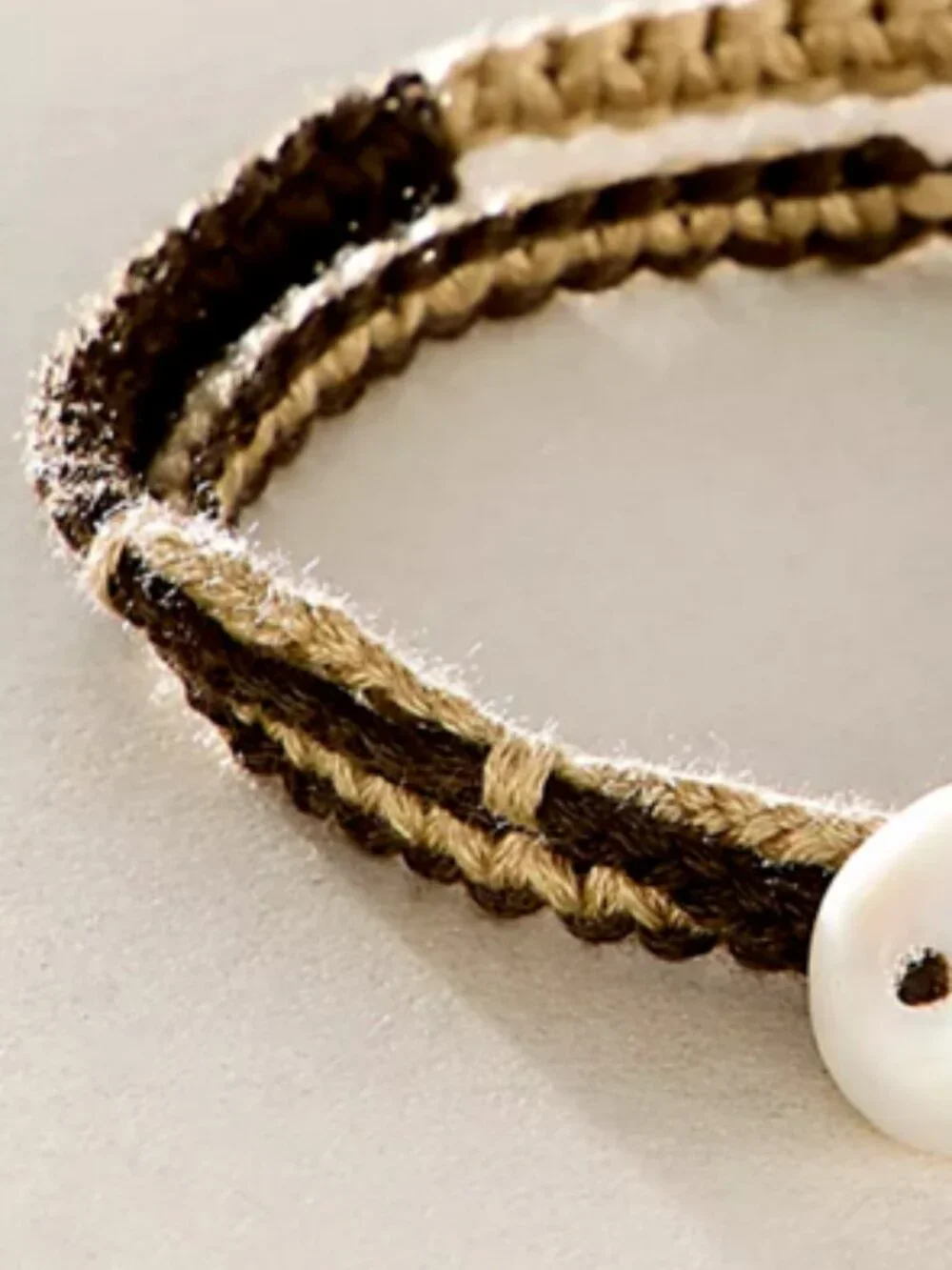 NWT Free People Double Wrap Bracelet Chocolate